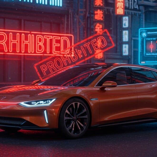 Chine : Régulation Stricte des Voitures Autonomes