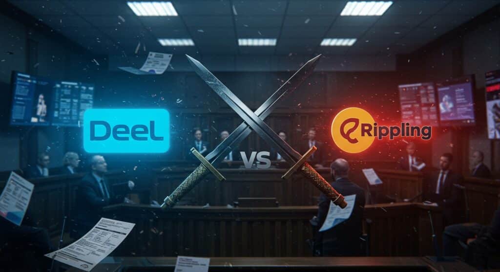 Deel vs Rippling : Duel Judiciaire dans les RH | Vision Startups - Innovation et Tech - VisionStartups.fr