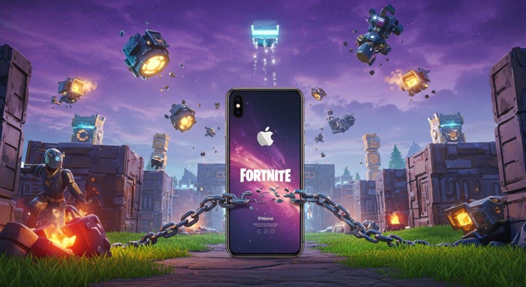 Fortnite Revient sur l’App Store Après 5 Ans | Vision Startups - Innovation et Tech - VisionStartups.fr