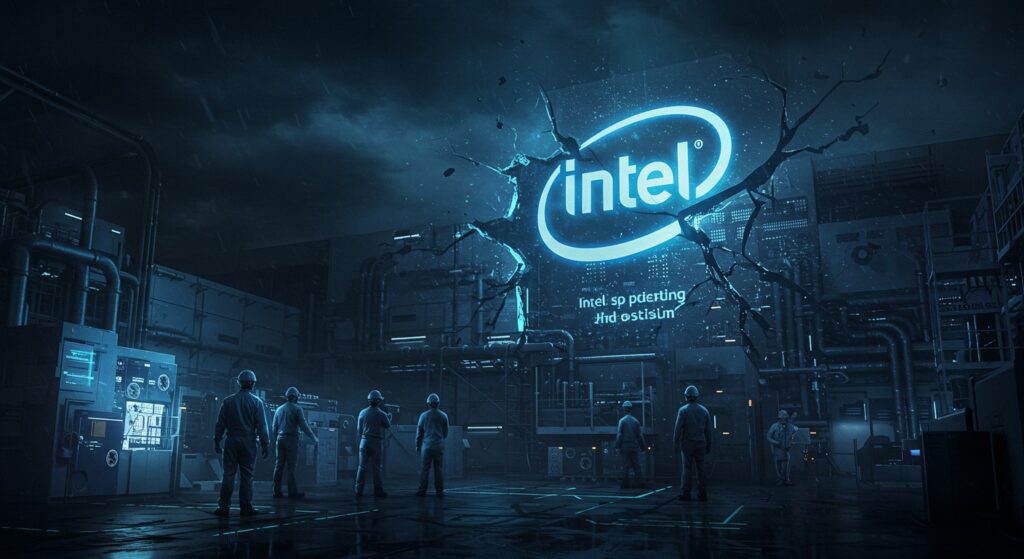 Intel : Crise et Restructuration Majeure | Vision Startups - Innovation et Tech - VisionStartups.fr