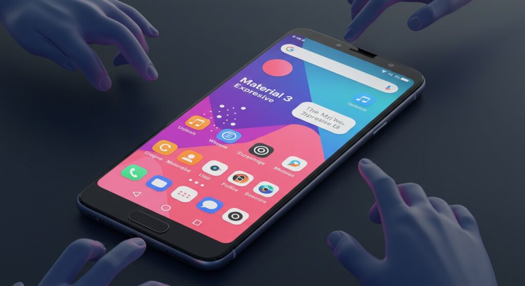 Material 3 Expressive : Le Futur du Design Android | Vision Startups - Innovation et Tech - VisionStartups.fr