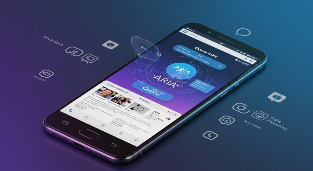 Opera Mini Révolutionne avec Aria AI sur Android | Vision Startups - Innovation et Tech - VisionStartups.fr