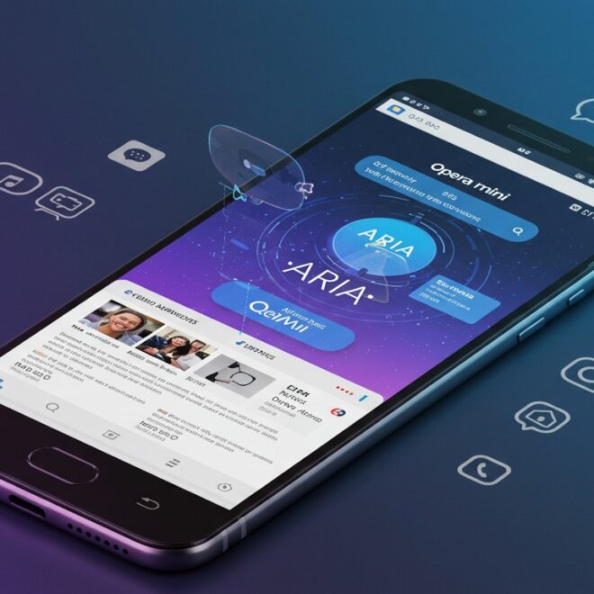 Opera Mini Révolutionne avec Aria AI sur Android