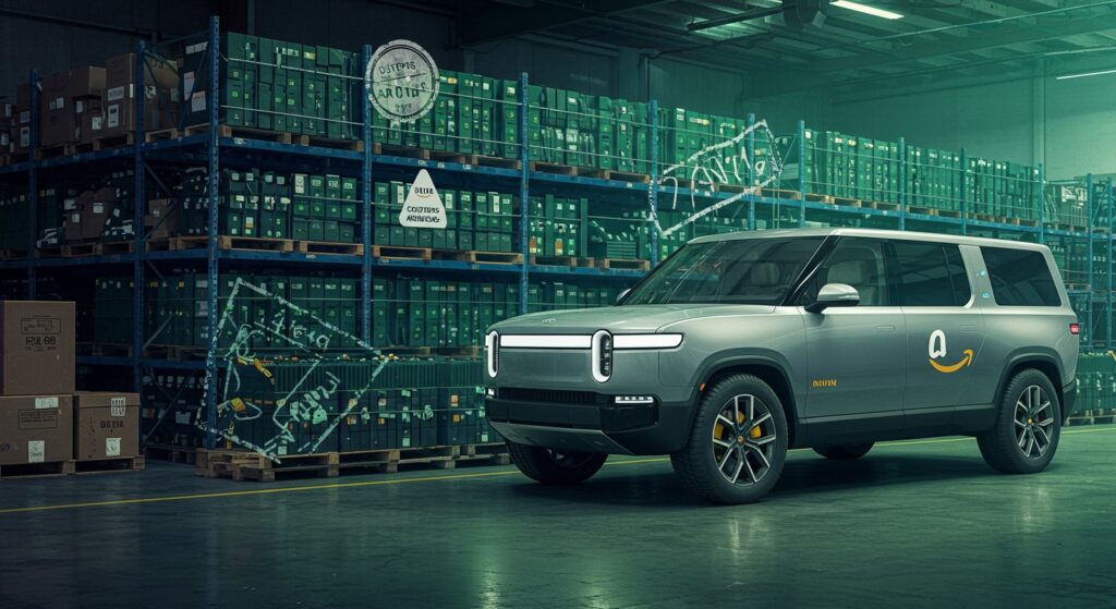 Rivian : Stockpile Stratégique de Batteries | Vision Startups - Innovation et Tech - VisionStartups.fr
