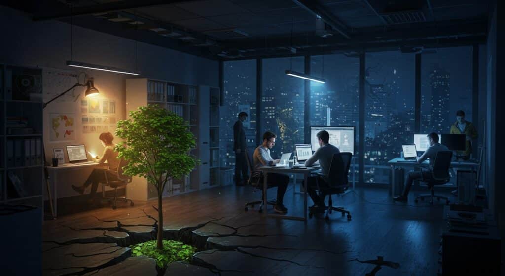 Startups Face Power Outage Challenges | Vision Startups - Innovation et Tech - VisionStartups.fr