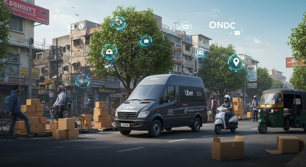 Uber Révolutionne La Logistique B2B En Inde | Vision Startups - Innovation et Tech - VisionStartups.fr
