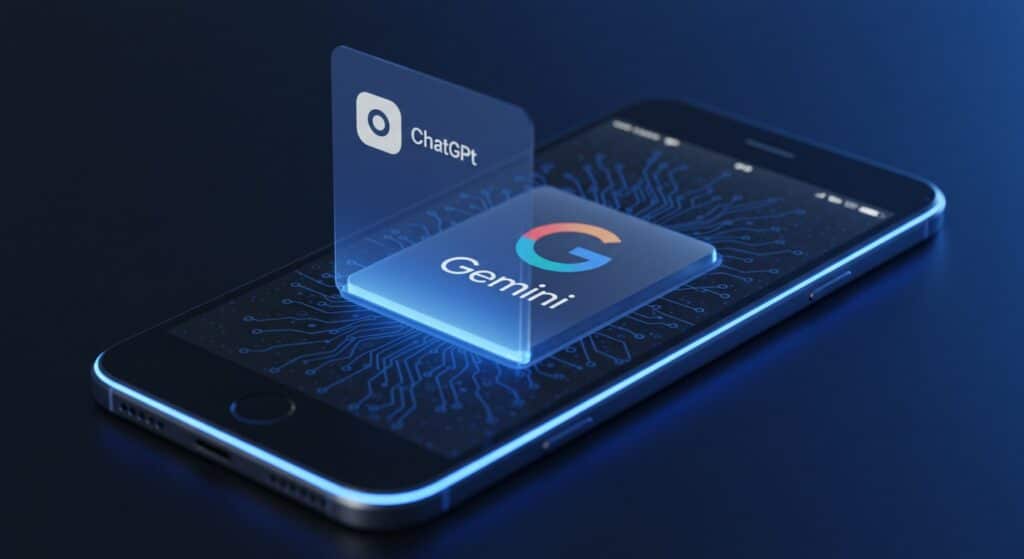 Apple et Gemini : Un Choix Stratégique Manqué ? | Vision Startups - Innovation et Tech - VisionStartups.fr
