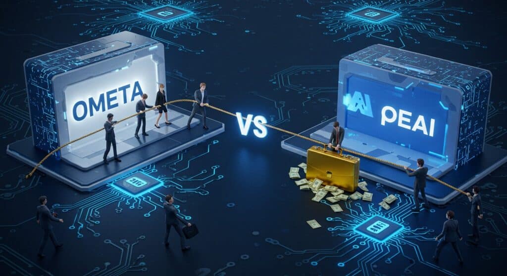 La Guerre des Talents en IA : Meta vs OpenAI | Vision Startups - Innovation et Tech - VisionStartups.fr