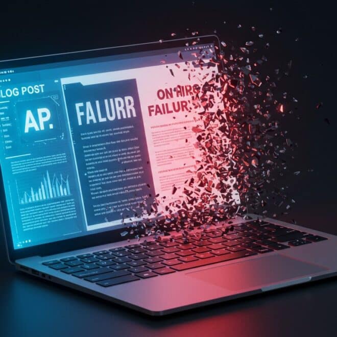L’IA dans le Blogging : Échec ou Leçon ?