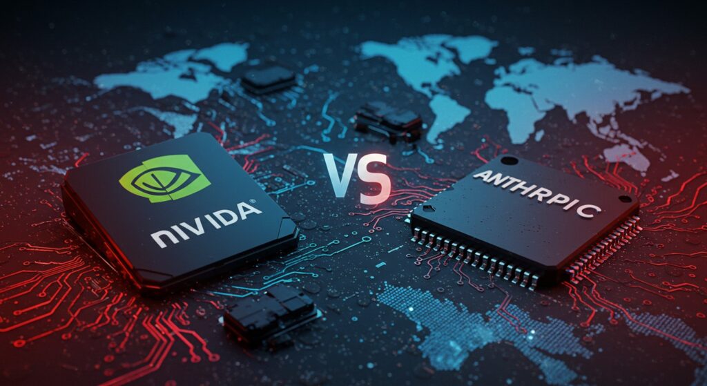 Nvidia vs Anthropic : Querelle sur l’Exportation des Puces | Vision Startups - Innovation et Tech - VisionStartups.fr