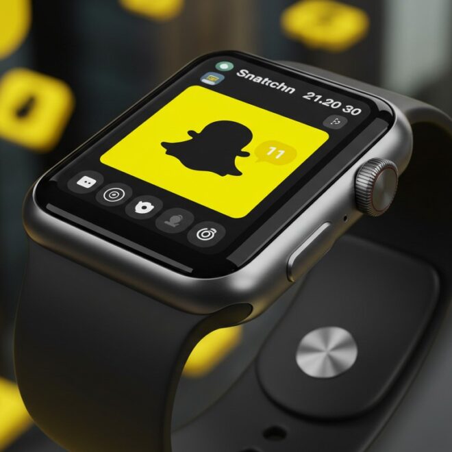 Snapchat Révolutionne l’Apple Watch