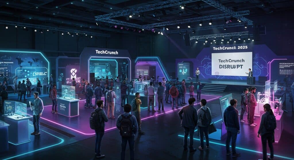 TechCrunch Disrupt 2025 : Les Startups à Découvrir | Vision Startups - Innovation et Tech - VisionStartups.fr
