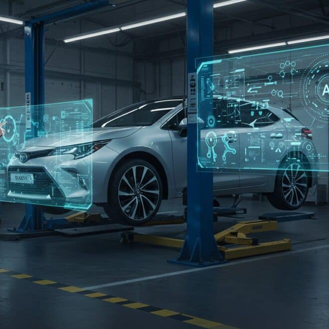 Toyota et NLX : L’IA Révolutionne la Réparation Auto