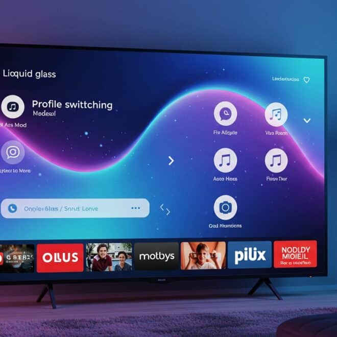 tvOS 26 : Liquid Glass et Profils Utilisateurs
