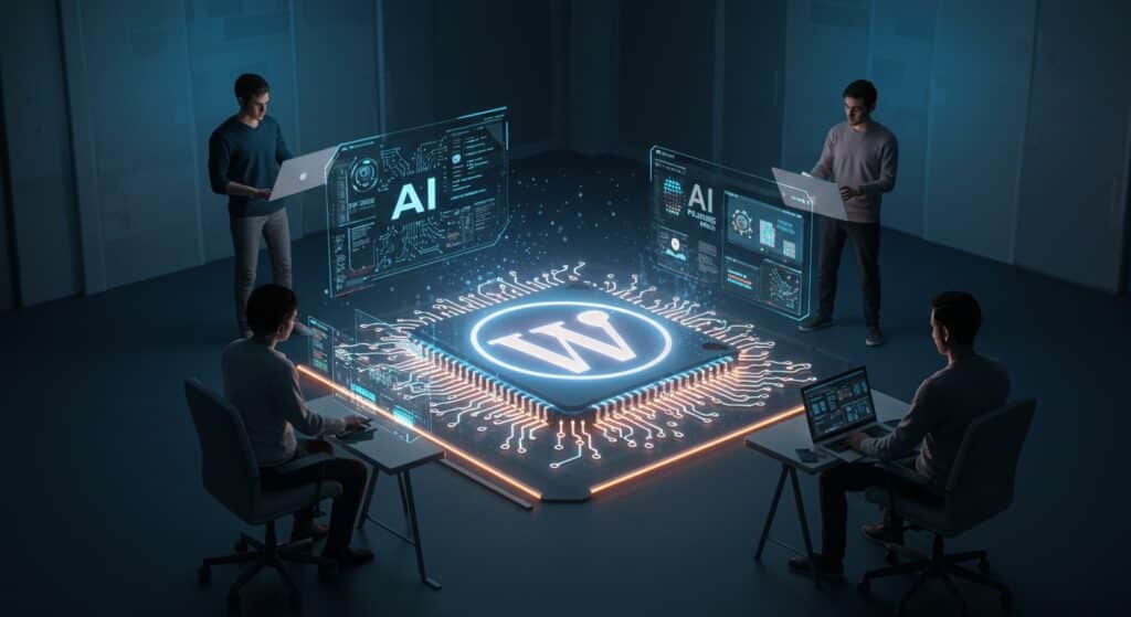 WordPress Lance Son Équipe IA : Une Révolution ? | Vision Startups - Innovation et Tech - VisionStartups.fr