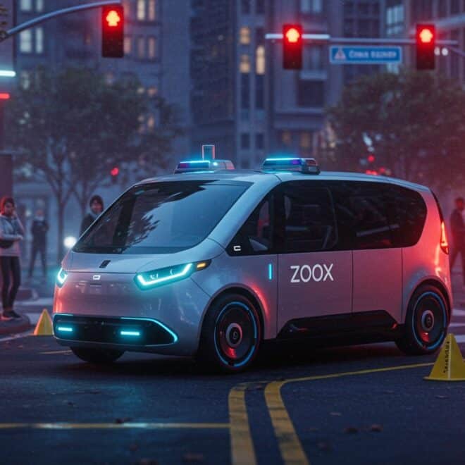 Zoox Rappelle Ses Robotaxis Après un Accident