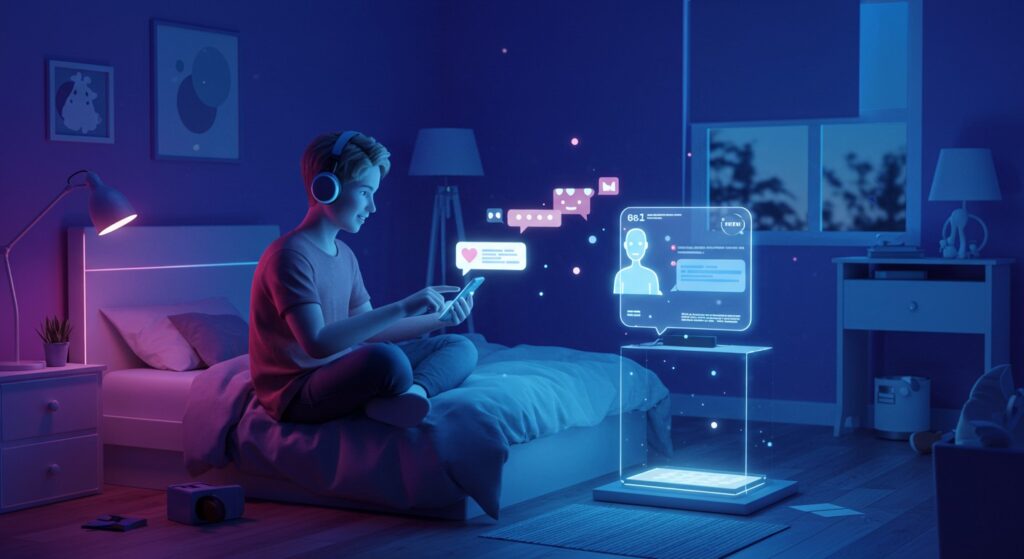 72 % des Ados Américains Utilisent des Compagnons IA | Vision Startups - Innovation et Tech - VisionStartups.fr