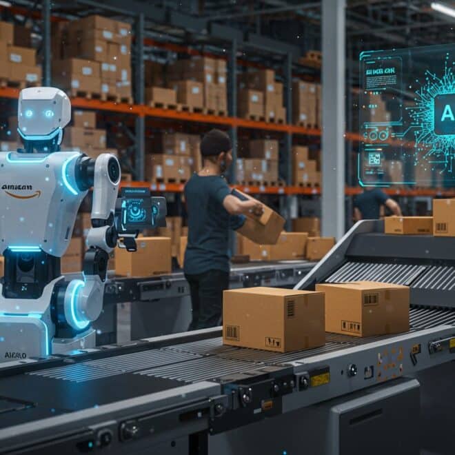 Amazon Révolutionne Logistique : 1M Robots