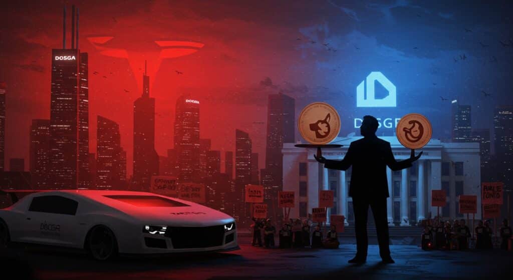 Elon Musk et DOGE : Impact sur Tesla | Vision Startups - Innovation et Tech - VisionStartups.fr