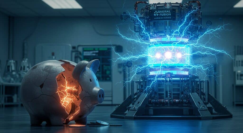 Fusion Nucléaire : General Fusion en Crise ? | Vision Startups - Innovation et Tech - VisionStartups.fr
