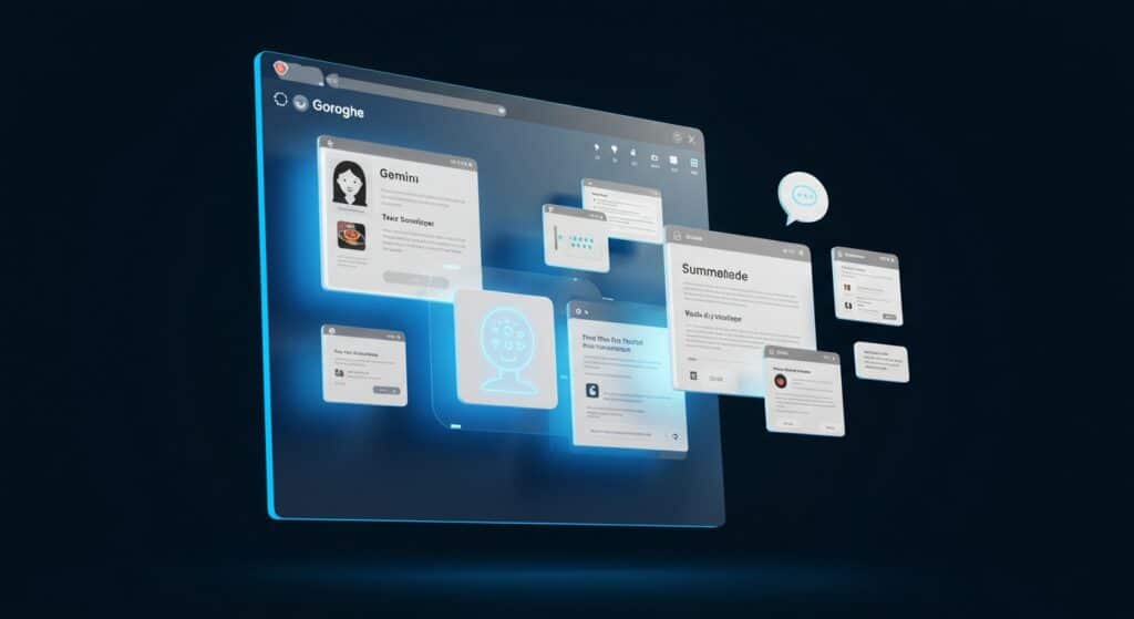 Gemini Transforme Chrome : L’IA au Cœur du Web | Vision Startups - Innovation et Tech - VisionStartups.fr