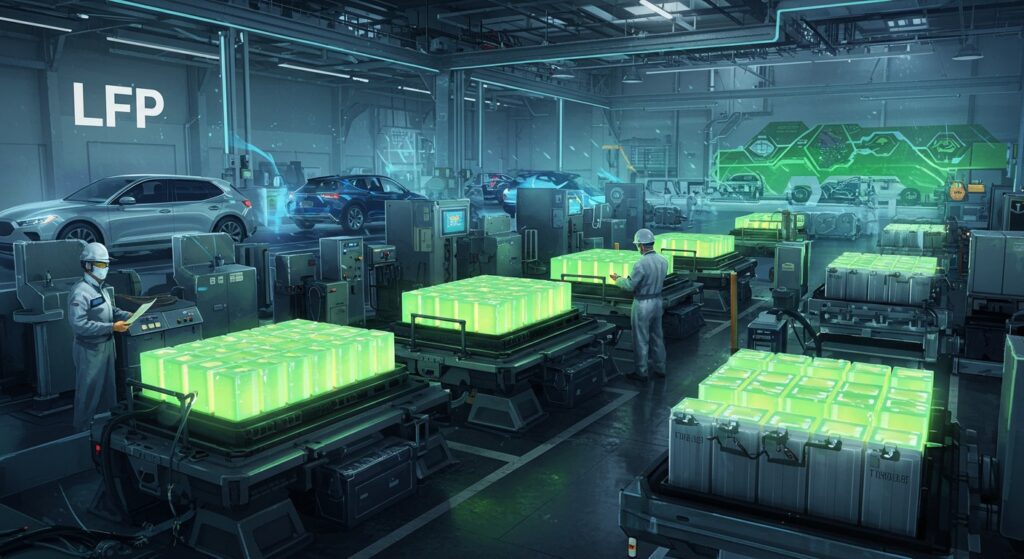 GM Défie la Chine avec une Usine de Batteries LFP | Vision Startups - Innovation et Tech - VisionStartups.fr