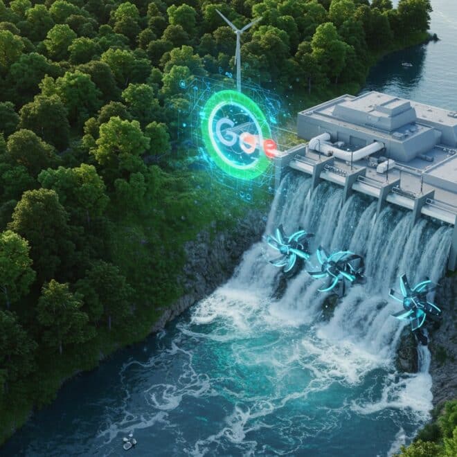Google Investit 3 Milliards Dans l’Hydroélectricité