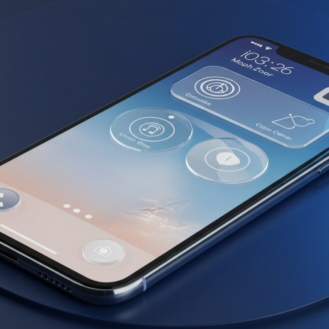 iOS 26 : Liquid Glass, un Design en Évolution