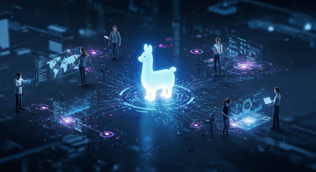 Llama de Meta : 1,2 Milliard de Téléchargements | Vision Startups - Innovation et Tech - VisionStartups.fr