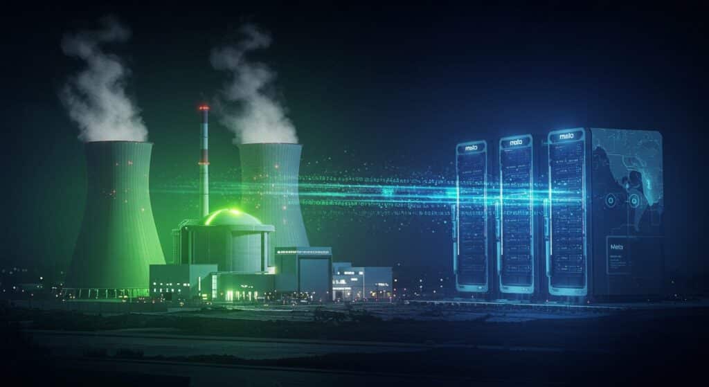 Meta Investit dans le Nucléaire : Une Révolution Énergétique | Vision Startups - Innovation et Tech - VisionStartups.fr