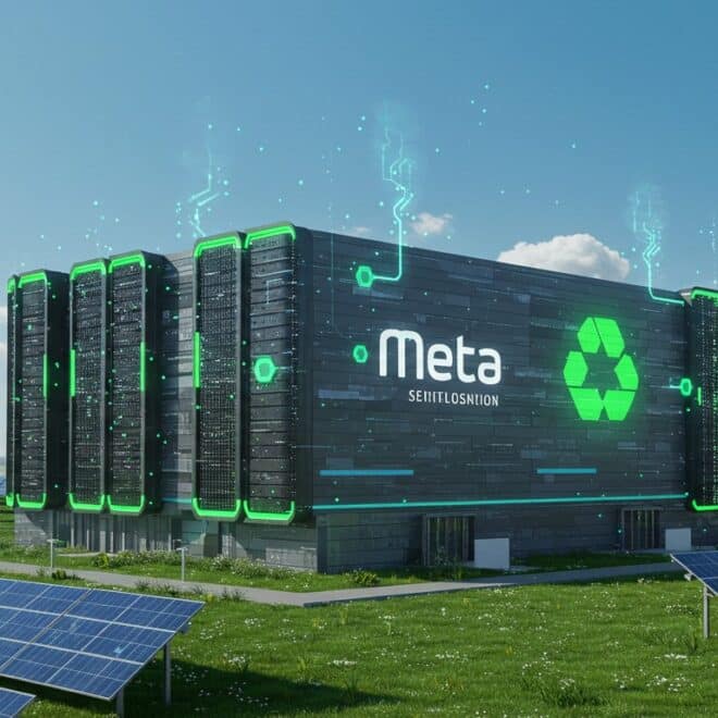 Meta Investit Dans l’Énergie Verte