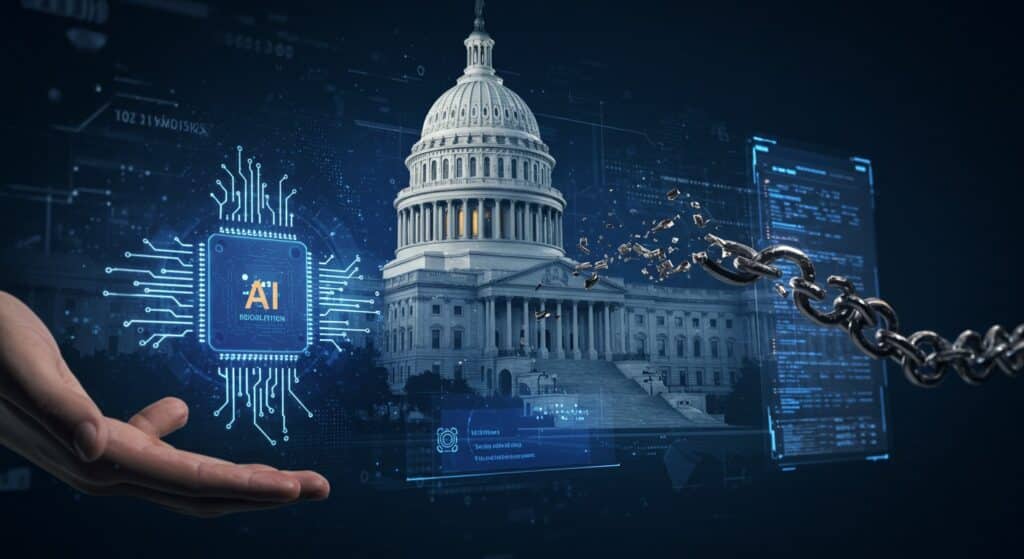 Sénat US Supprime le Moratoire sur l’IA | Vision Startups - Innovation et Tech - VisionStartups.fr