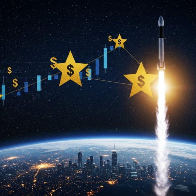 SpaceX Vise 400 Milliards en Levée de Fonds
