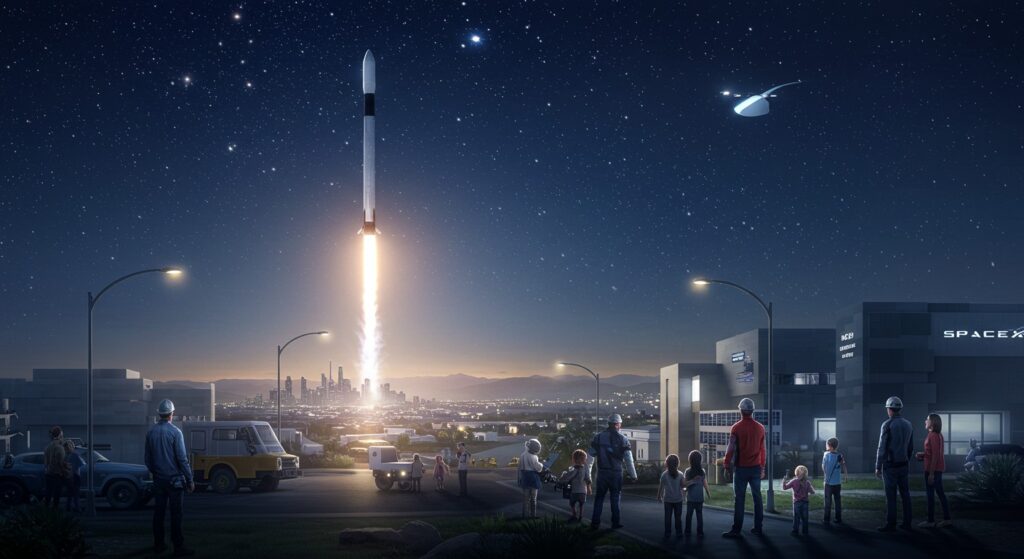 Starbase : Une Ville pour l’Avenir Spatial | Vision Startups - Innovation et Tech - VisionStartups.fr