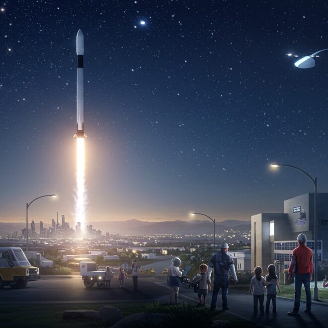 Starbase : Une Ville pour l’Avenir Spatial