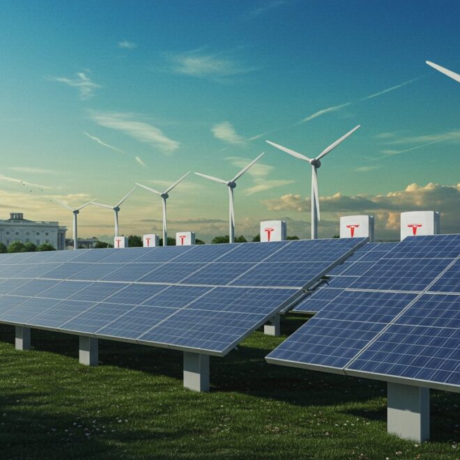 Tesla Énergie : Sauver une Croissance Verte