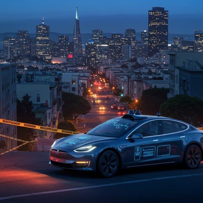 Tesla Robotaxis à San Francisco : Les Obstacles