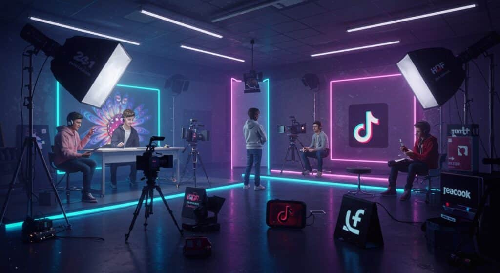 TikTokers Deviennent Stars de Séries sur Peacock | Vision Startups - Innovation et Tech - VisionStartups.fr