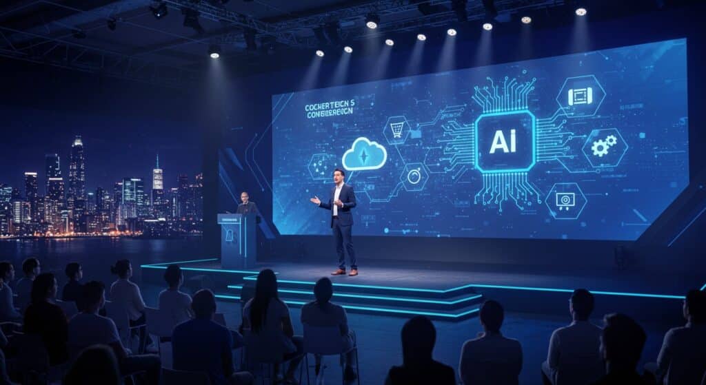 Aaron Levie : Réinventer l’Entreprise à Disrupt 2025 | Vision Startups - Innovation et Tech - VisionStartups.fr