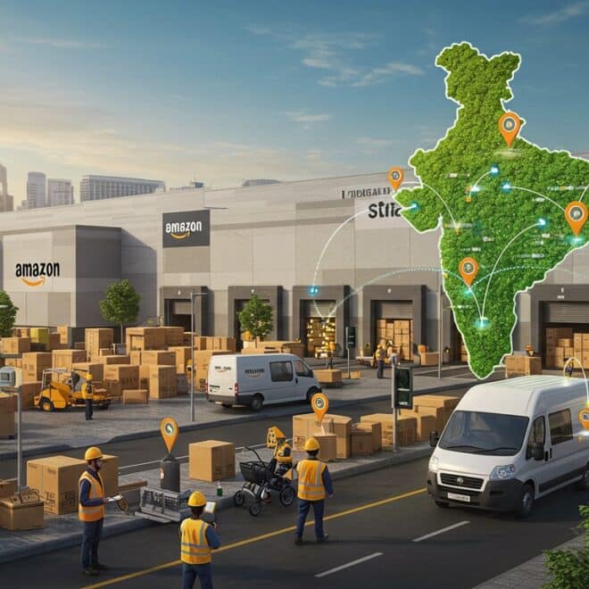 Amazon Investit 233M$ en Inde : Une Révolution Logistique