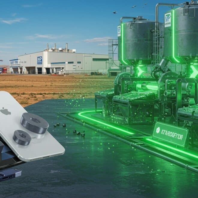 Apple Investit 500M$ Dans le Recyclage des Terres Rares