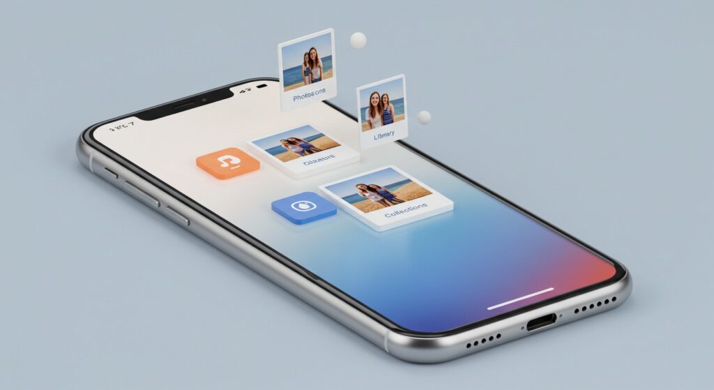 Apple Réintroduit les Onglets dans Photos pour iOS 26 | Vision Startups - Innovation et Tech - VisionStartups.fr