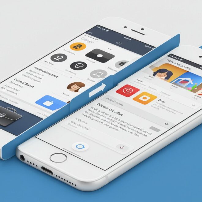 Chrome iOS : Gérer Travail et Vie Perso
