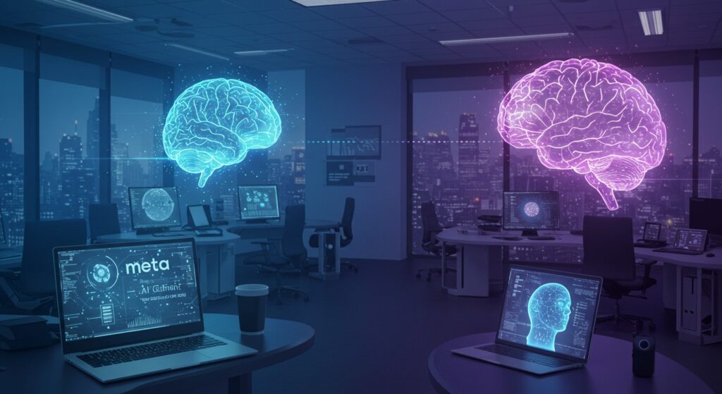 Course Folle pour Talents IA : Meta Dépense Gros | Vision Startups - Innovation et Tech - VisionStartups.fr