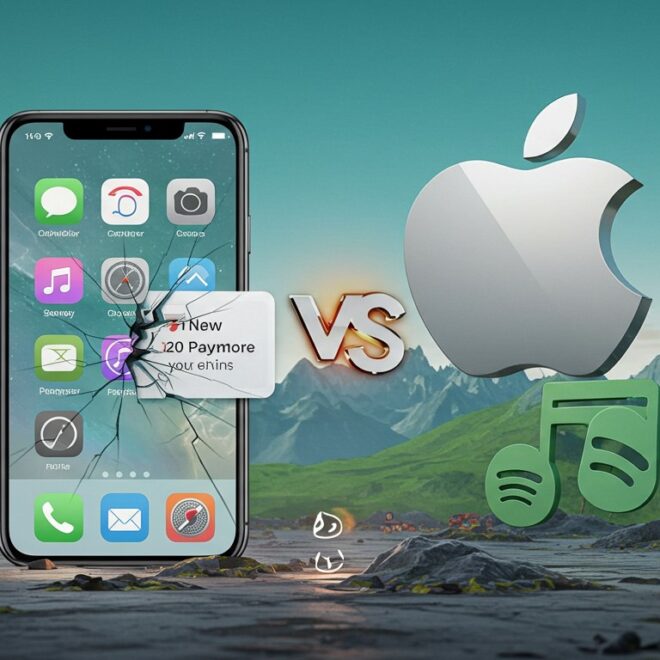 Epic Games et Spotify Défient les Règles d’Apple
