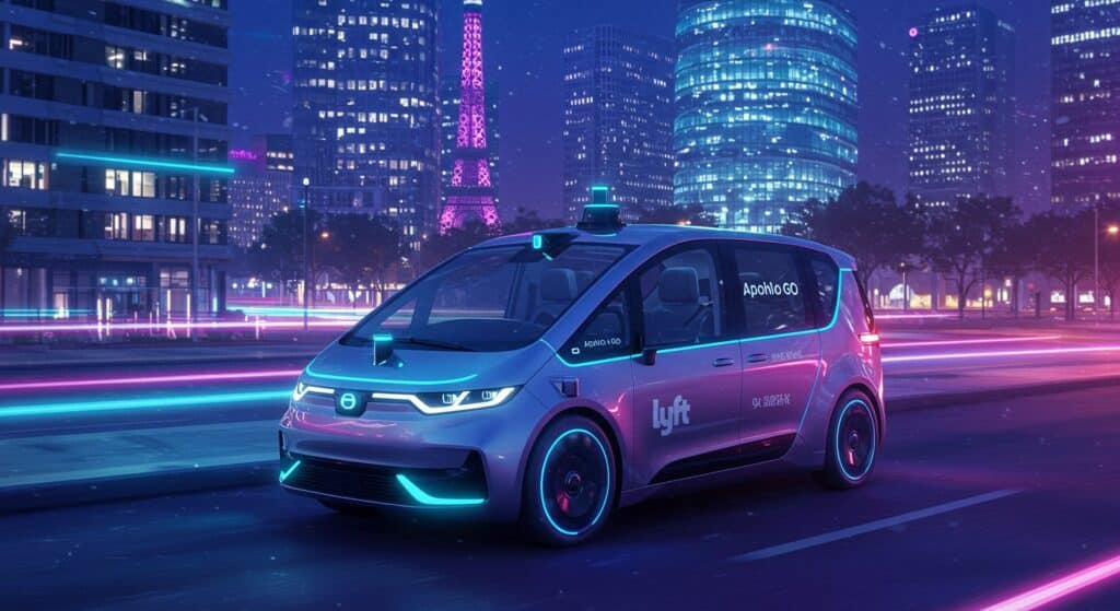 Lyft et Baidu : Robotaxis en Europe en 2026 | Vision Startups - Innovation et Tech - VisionStartups.fr