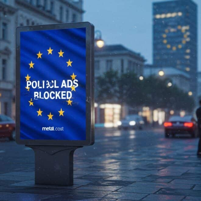 Meta Cesse les Pubs Politiques en UE dès Octobre