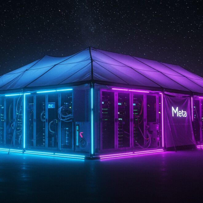 Meta Construit des Data Centers en Tentes