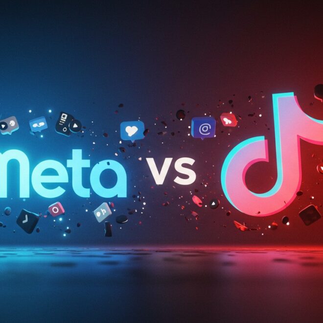 Meta vs TikTok : La Bataille des Réseaux Sociaux
