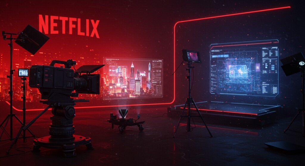 Netflix Révolutionne le Cinéma avec l’IA Générative | Vision Startups - Innovation et Tech - VisionStartups.fr